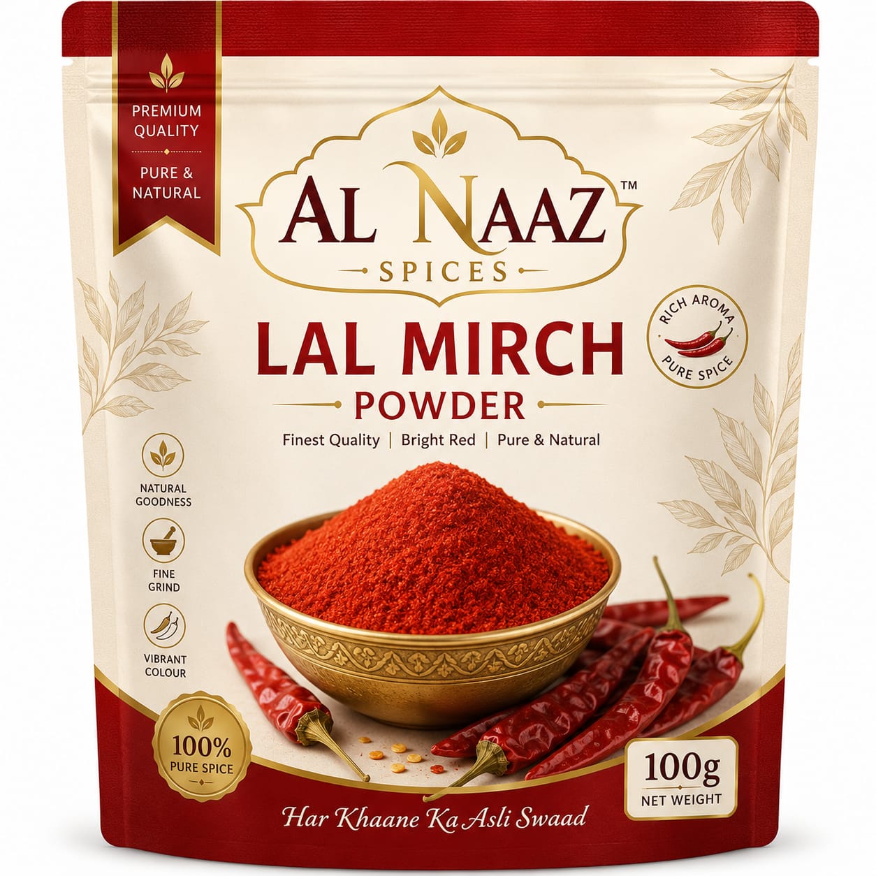 Lal Mirch - 100gm